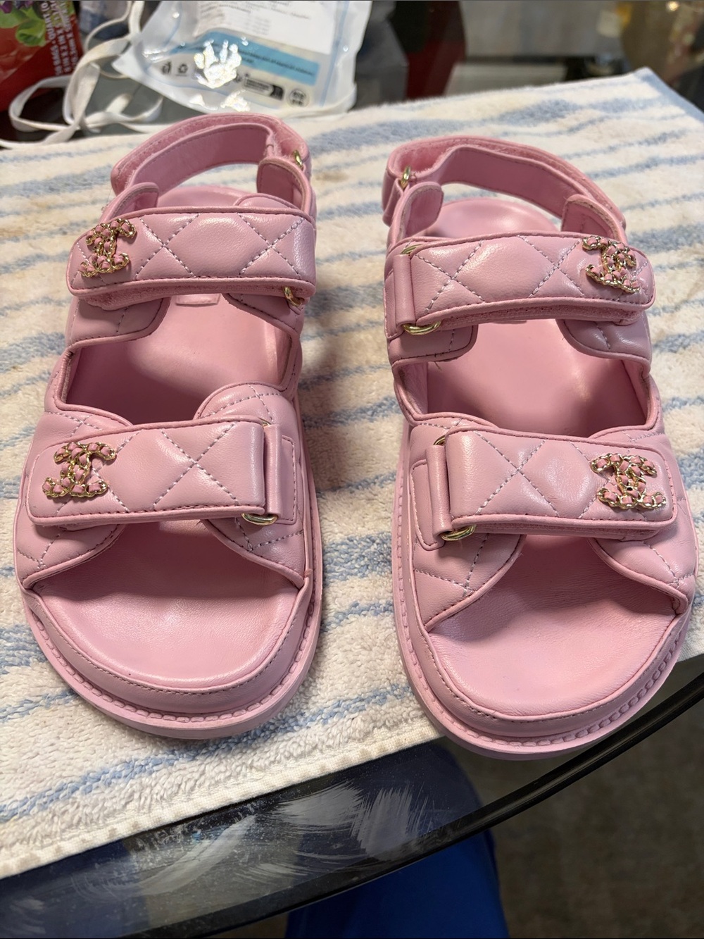 Chanel “Dad Sandle”          G 45507. Size 10